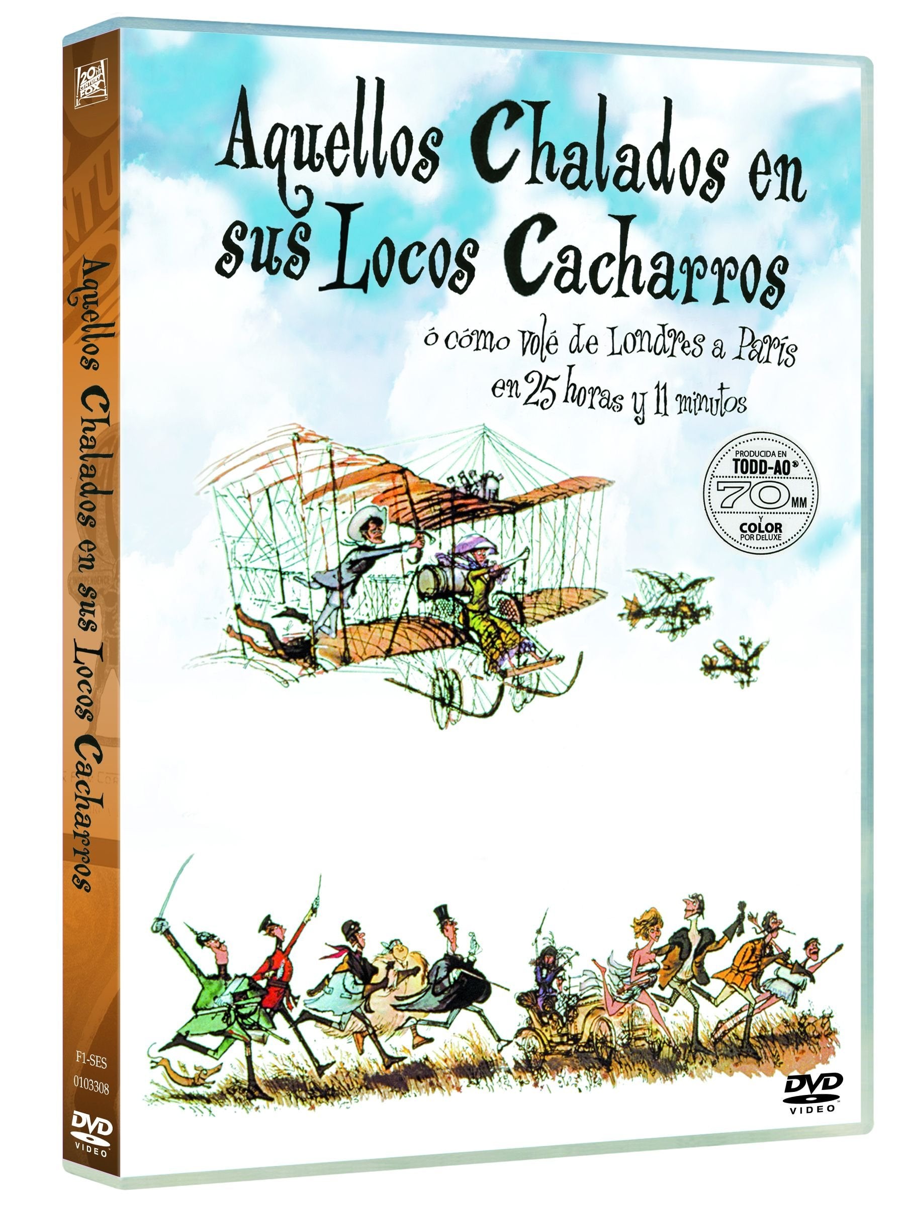 Aquellos Chalados en sus Locos Cacharros dvd