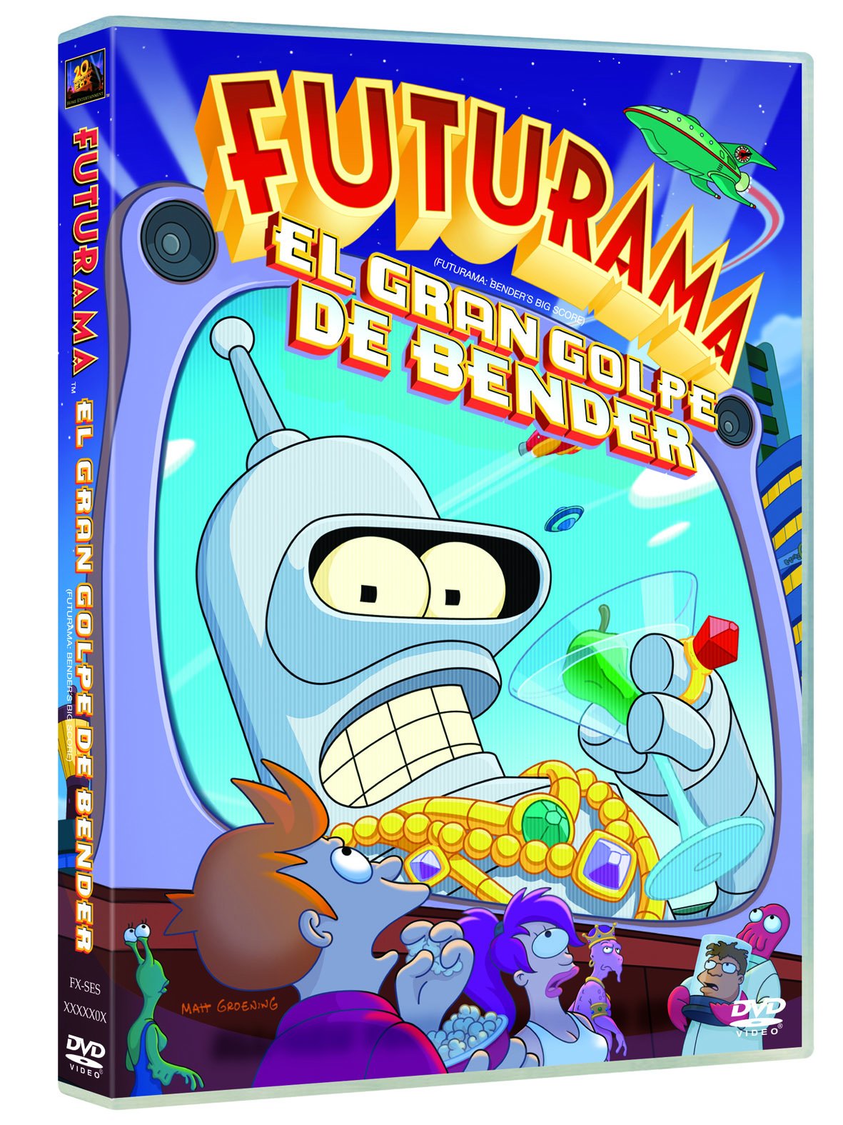 Futurama: Gran Golpe De Bender (Import Dvd) (2008) Varios; Dwayne Carey-Hill Films