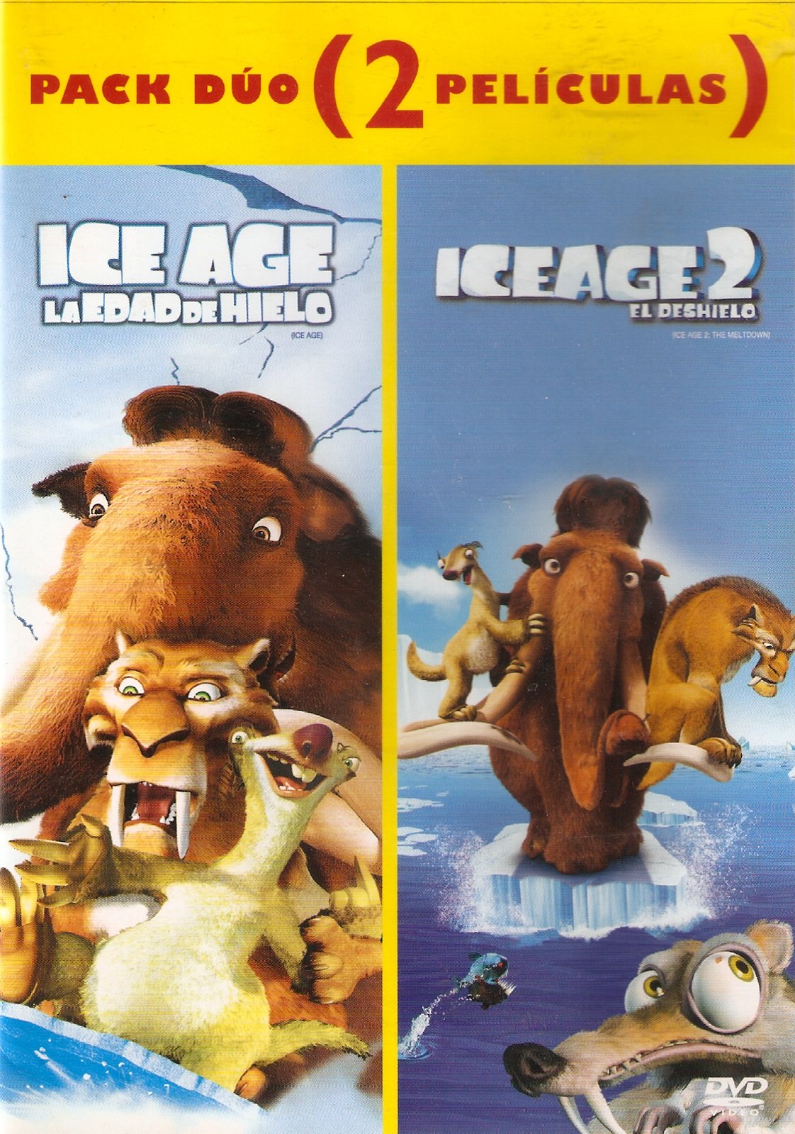 Pack Ice Age 1 + Ice Age 2 (Import Dvd) (2009) Varios Films