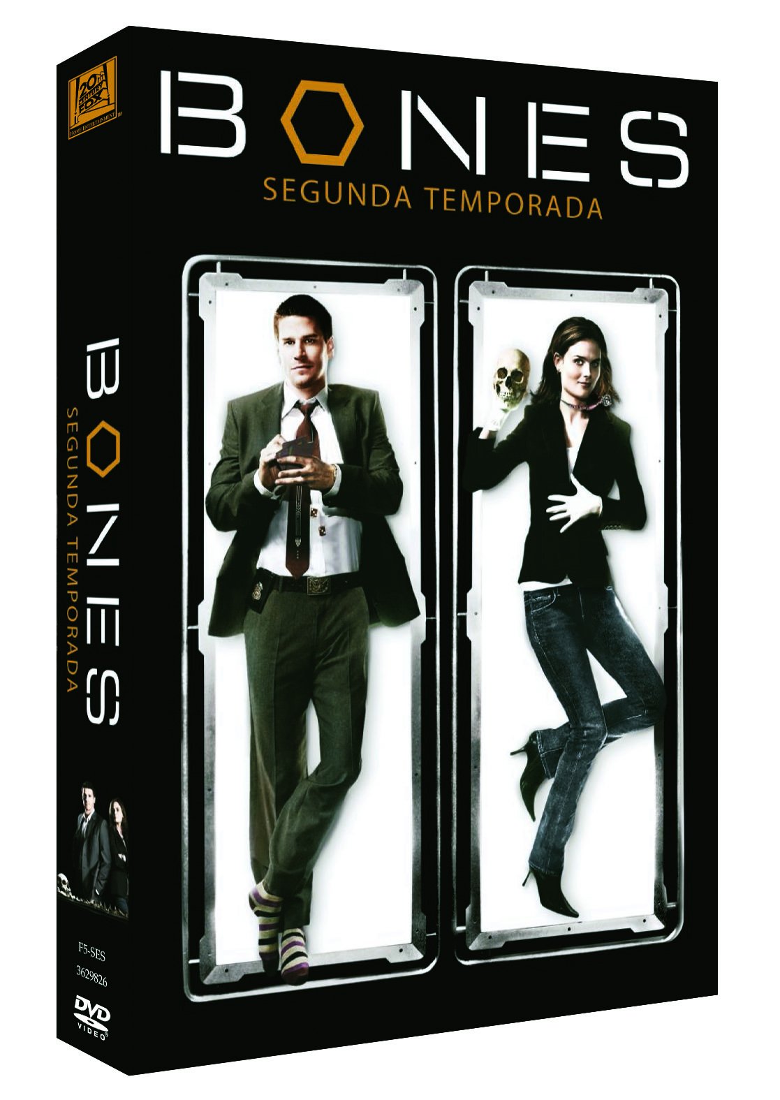 Bones (2ª Temporada) (Import Dvd) (2009) David Boreanaz; Emily Deschanel; Mich Films