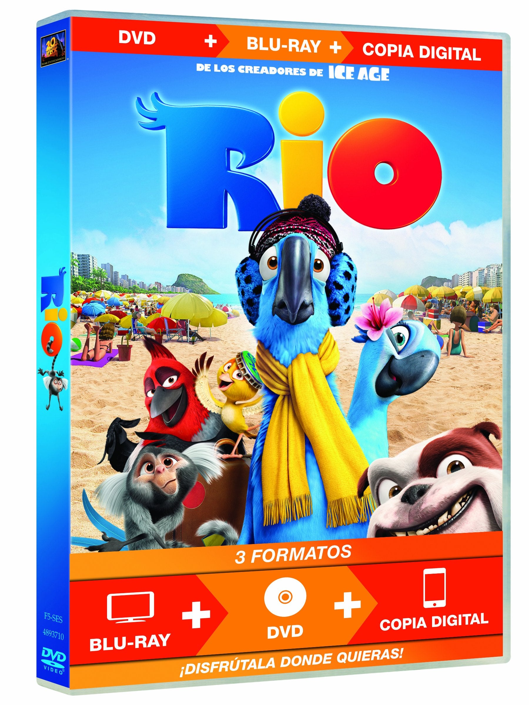 Rio (Import Dvd) (2011) Morgan; Tracy; Mann; Leslie; Sykes; Wanda; Lynch; Jane Films