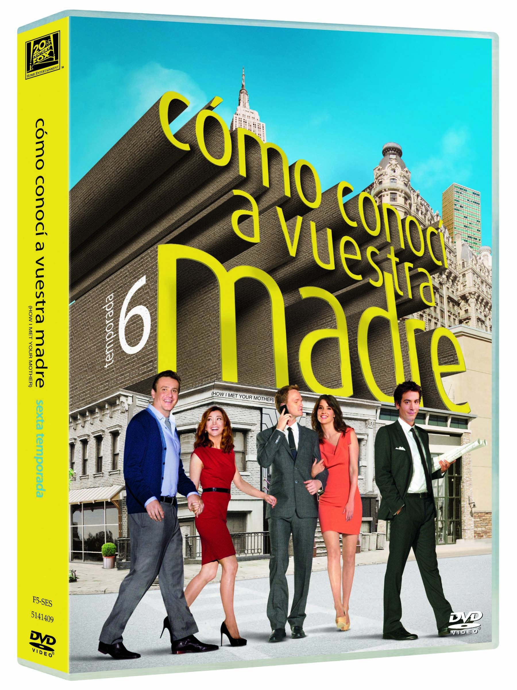 Como Conocí A Vuestra Madre - Temporada 6 (Import Dvd) (2011) Alyson Hannigan; Box sets