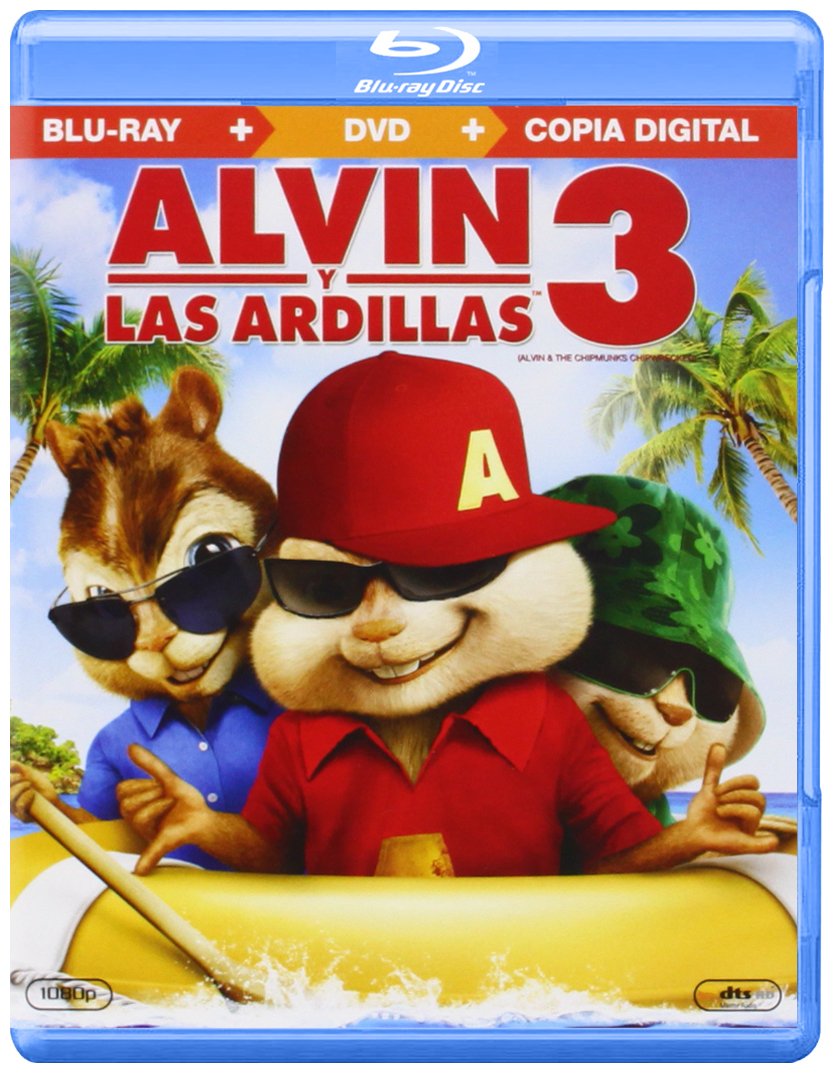 Alvin Y Las Ardillas 3 (Bd+Dvd+Copia Dig) (Blu-Ray) (Import) (Keine Deutsche Sprache) (2012) Dibujos Films