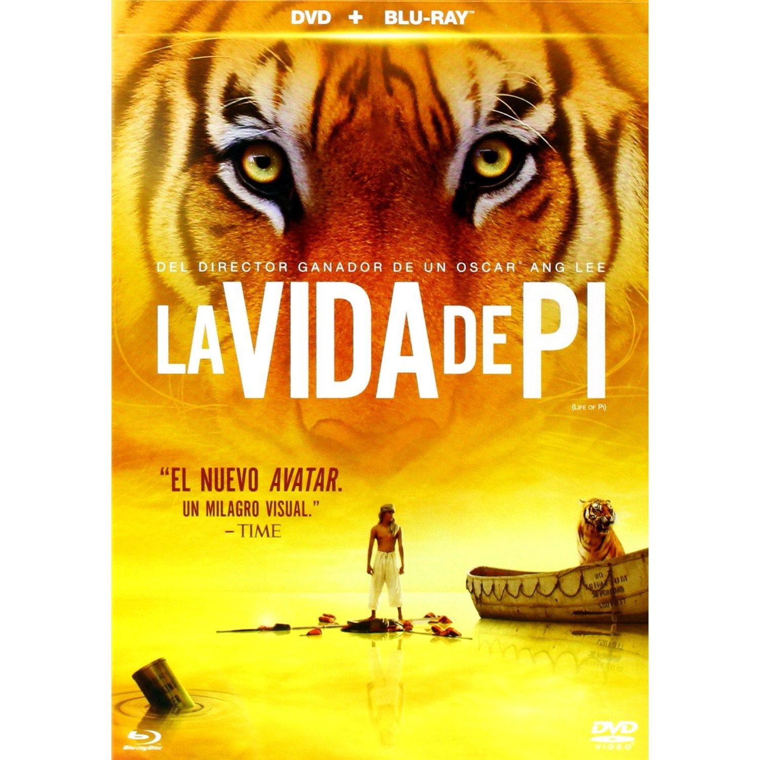 La Vida De Pi (Dvd + Blu-Ray) (2013) Suraj Sharma; Irrfan Khan; Adil Hu Films