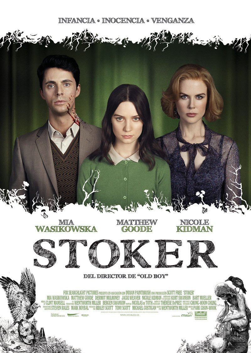 Stoker (Blu-Ray) (Import) (Keine Deutsche Sprache) (2013) Mia Wasikowska; Nicole Kidman; Matthew Good Movies