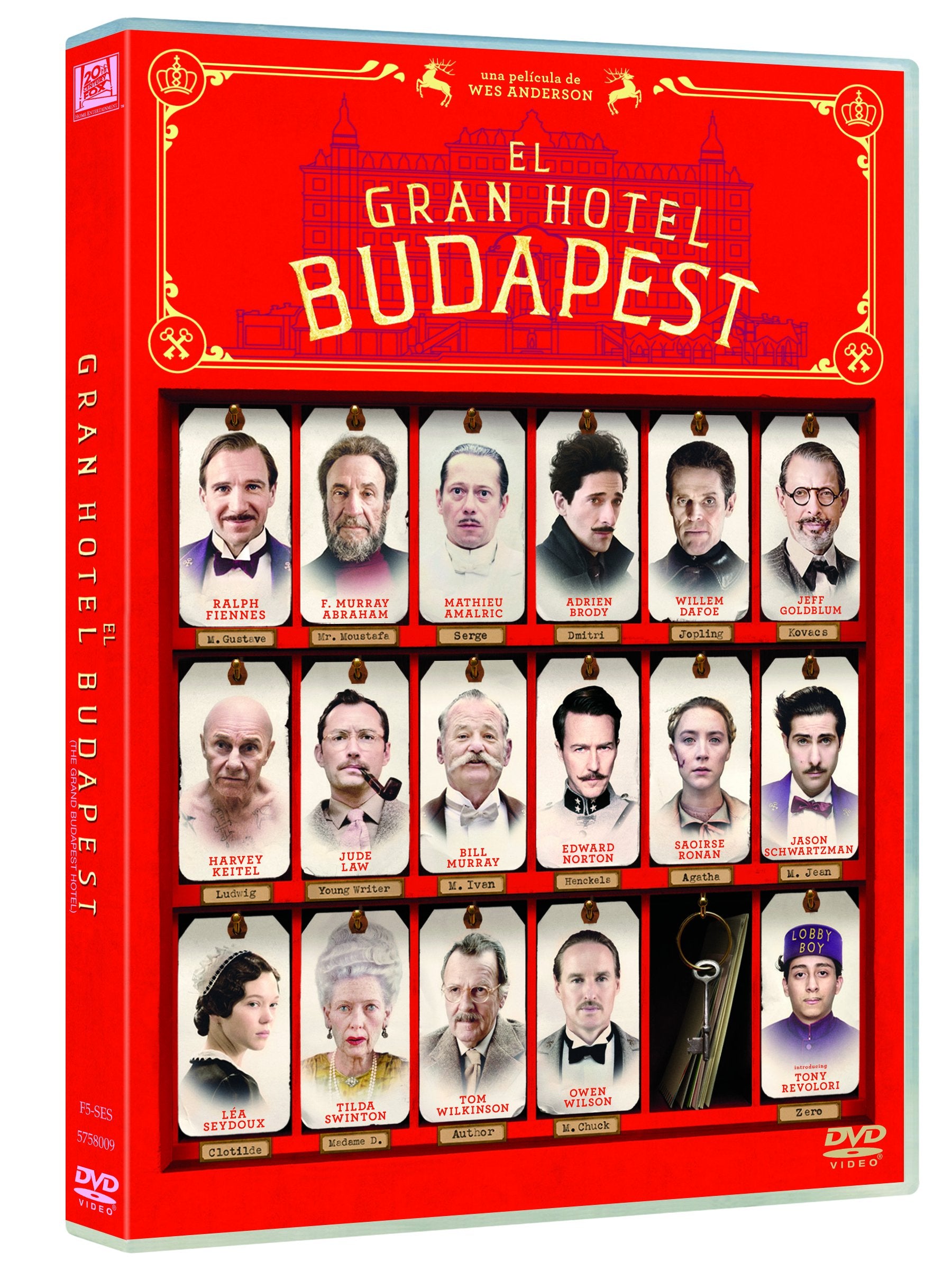 El Gran Hotel Budapest --- IMPORT ZONE 2 --- Films