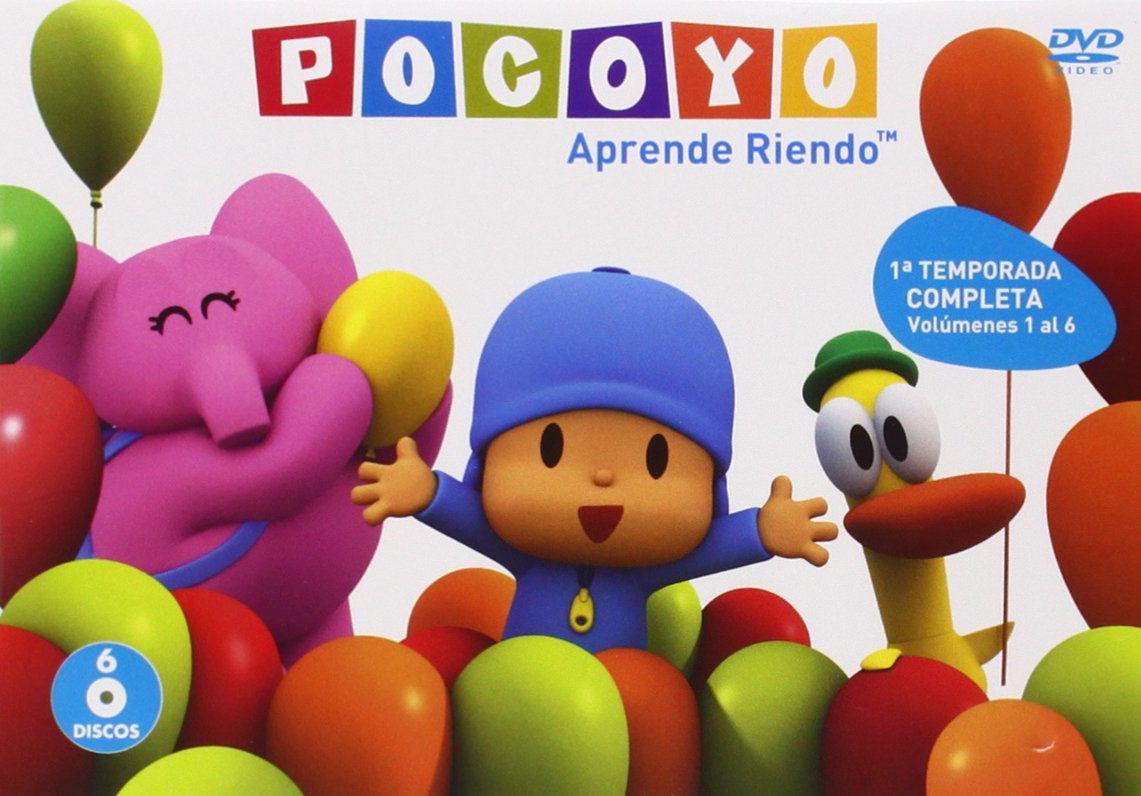Pocoyó - Temporada 2, Volúmenes 1-6 *** Europe Zone *** dvd