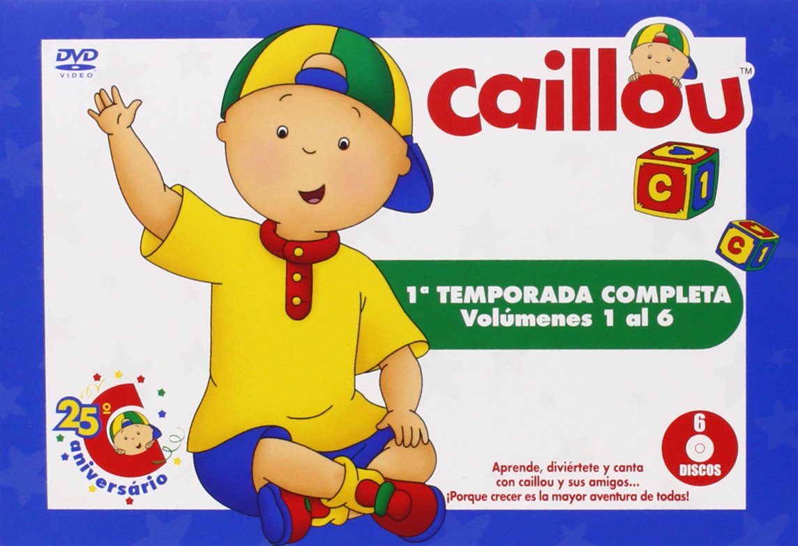 Caillou - Temporada 1, Volúmenes 1-6 *** Europe Zone *** Films