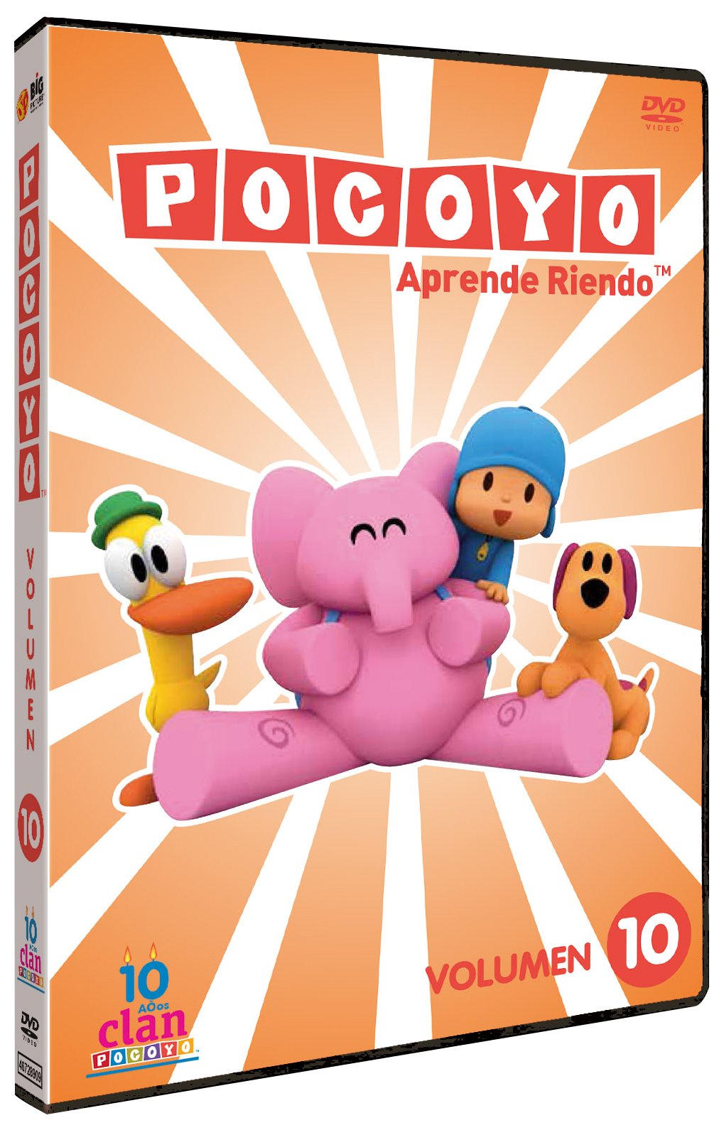 POCOYO: 10 ANIVERSARIO VOLUMEN 10 (Spanien Import, siehe Details für Sprachen) Films