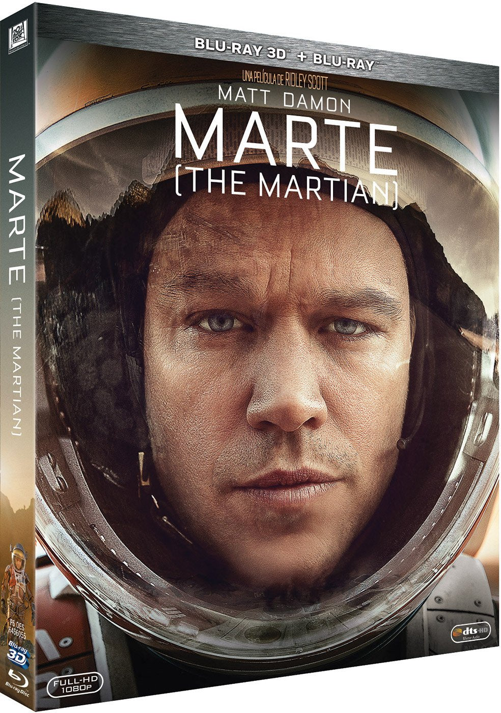 The Martian 3D (The Martian, Spain Import, see details for languages) dvd