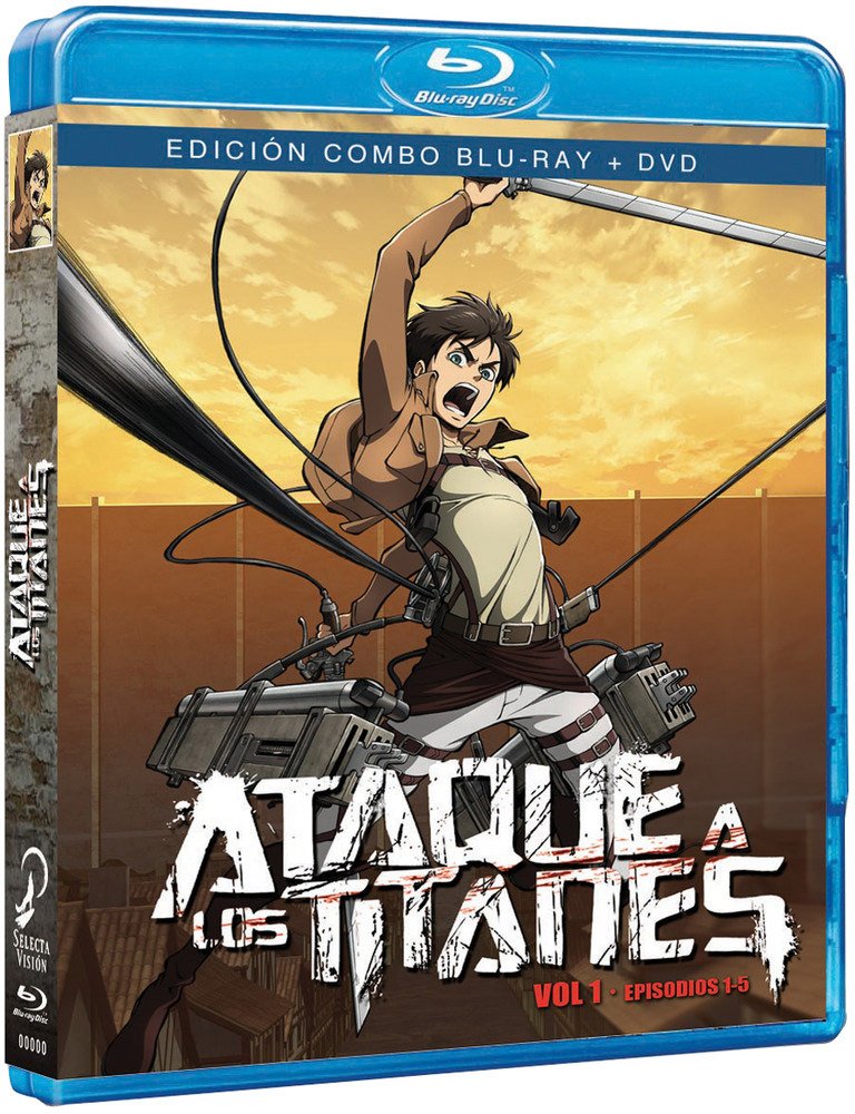 Ataque A Los Titanes - Volumen 1, Edición Combo (Blu-Ray) (Import) (Keine Deutsche Sprache) (2013) Te Films