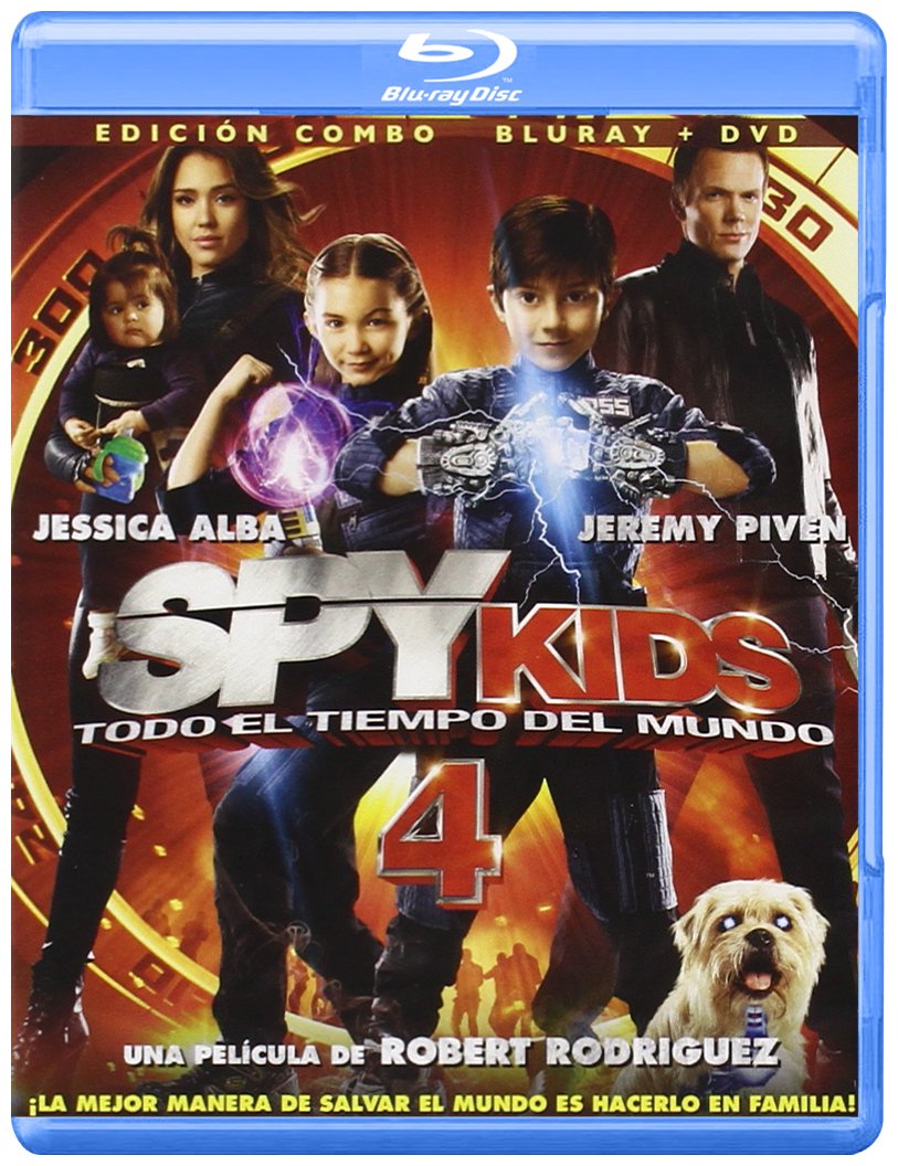 Spy Kids 4: Todo El Tiempo Del Mundo (Bd + Dvd) (Blu-Ray) (Import) (2014) Je dvd