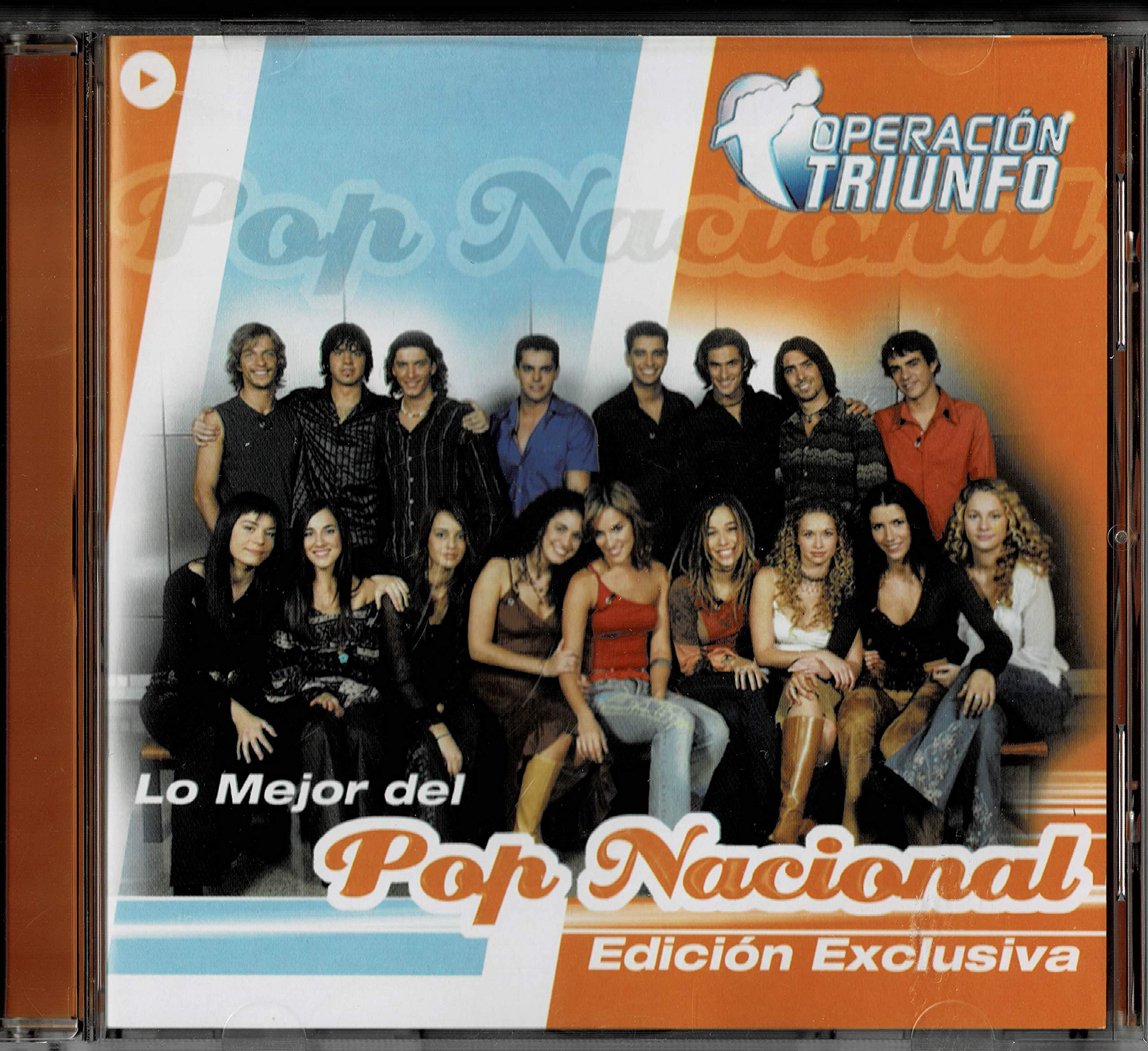 Operacion Triunfo Lo Mejor Del Pop Nacional Music