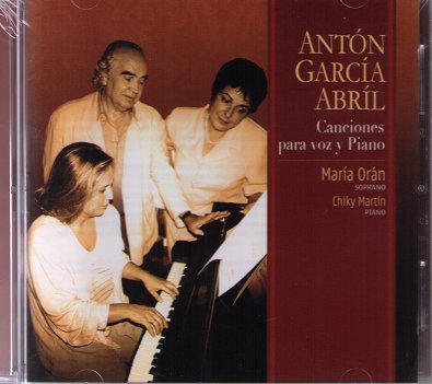 Canciones para voz y piano cd