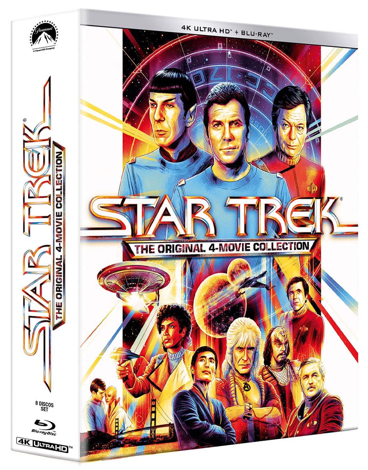 Star Trek The Original 4-Movie Collection (4 4K Ultra-HD + 4 BD) - BD dvd