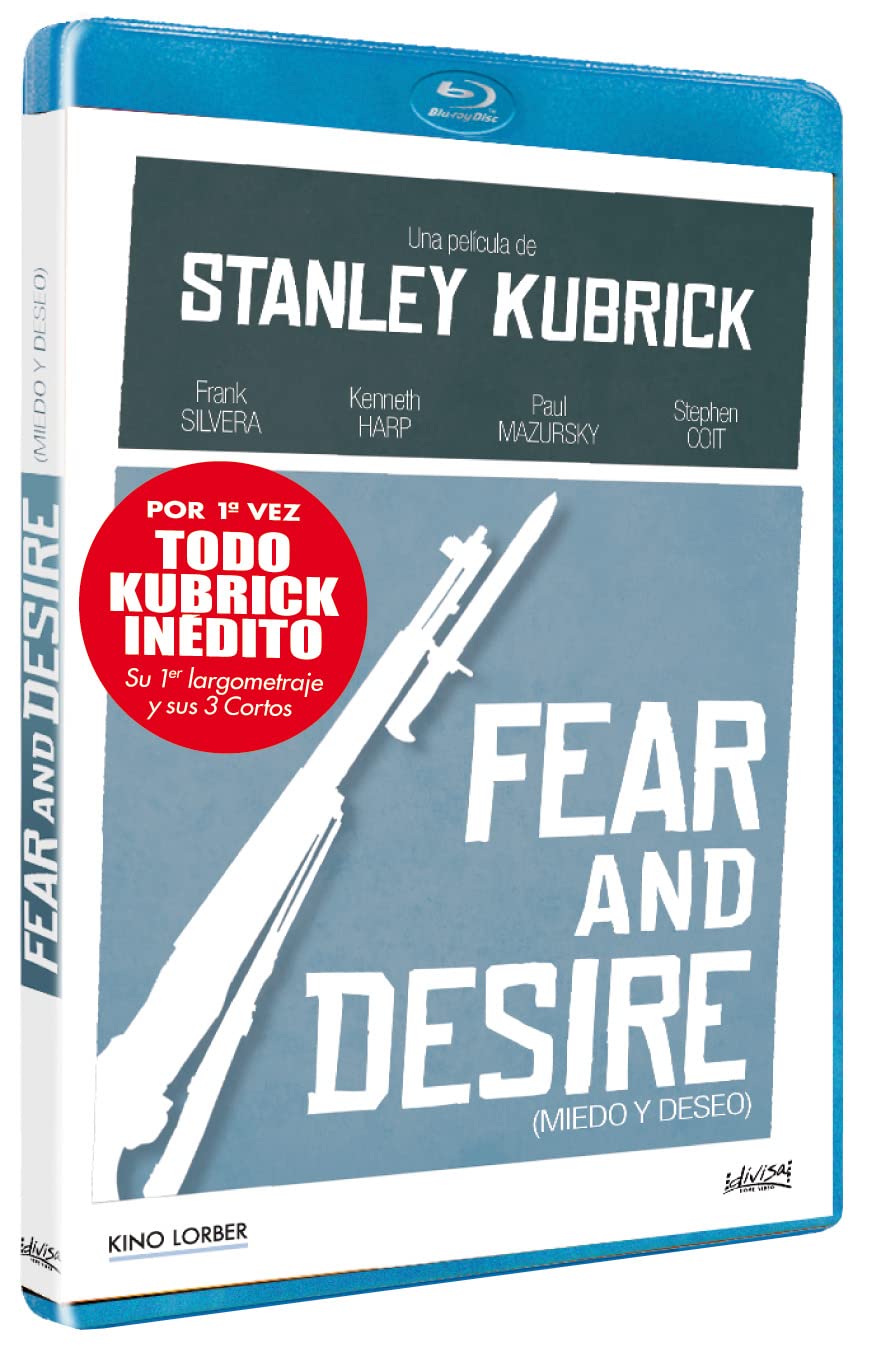 Fear And Desire (Miedo Y Deseo) (1953) (Bonus: Flying Padre + Day Of The Fight + The Seafarers) (Formato Blu-Ray) (Import) dvd