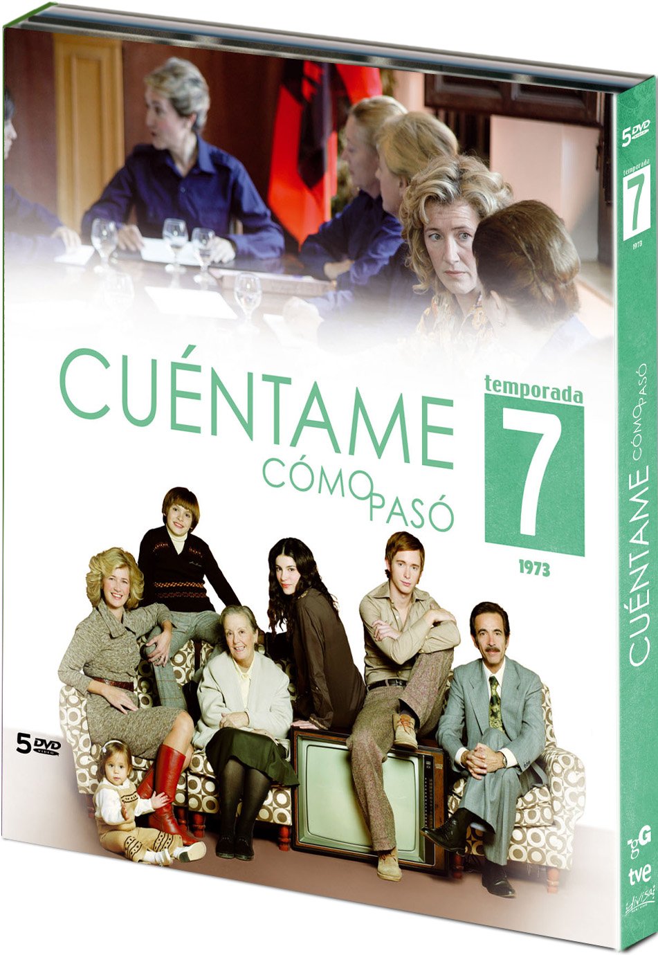 Cuéntame Cómo Pasó - Temporada 7 (2001) (5 Dvds) (Import Edition) Films