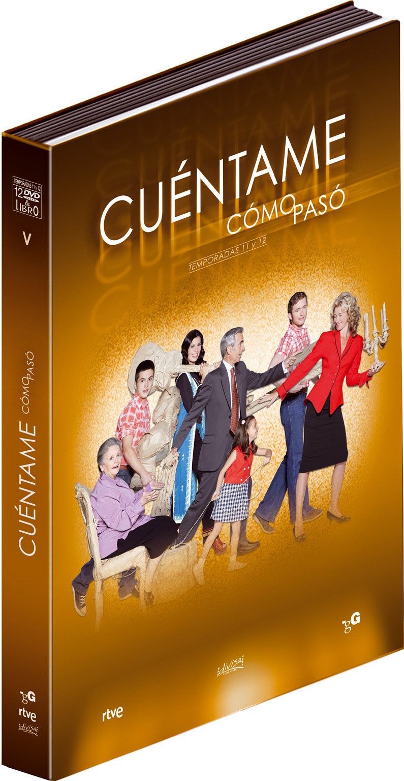 Cuéntame Cómo Pasó : Vol. 5 - (Temp. 11-12) (11 Dvd + Libro) (2009,2010) (11Dvds) (Import Edition) Films
