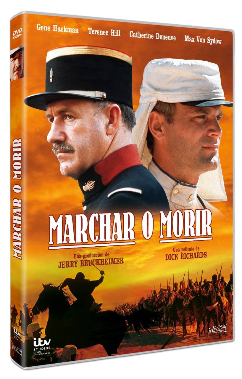 Marschier oder stirb (March or Die, Spanien Import, siehe Details für Sprachen) dvd