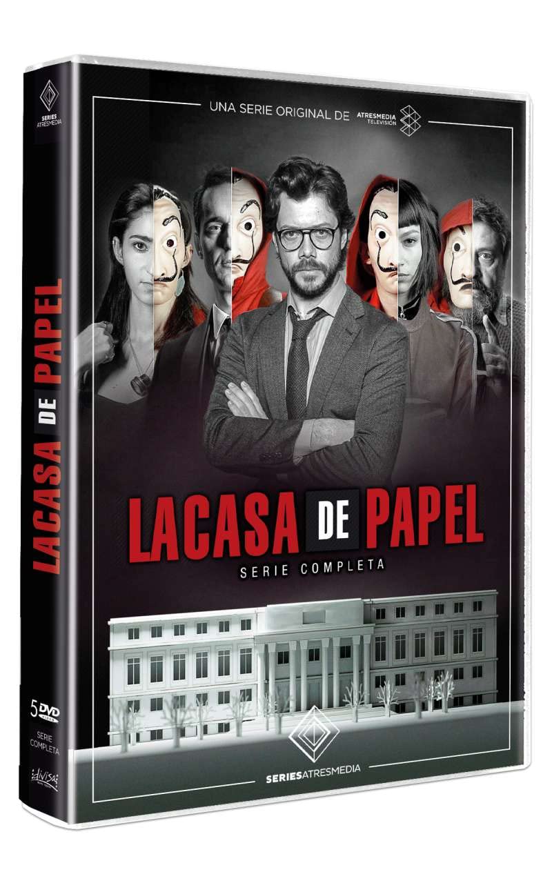 DIVISA HV LA CASA DE PAPEL - KOMPLETTE SERIE dvd