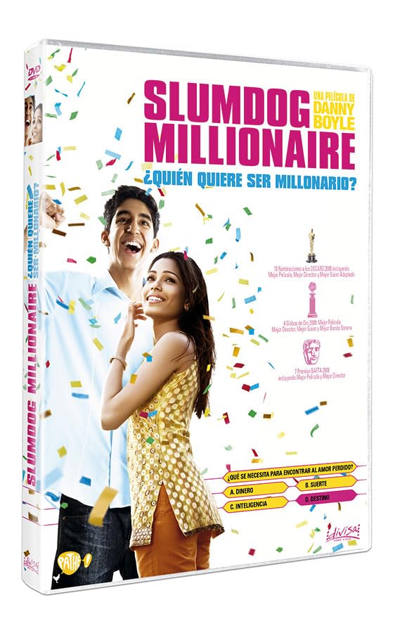 Slumdog Millionaire (SLUMDOG MILLIONAIRE - DVD -, Importé d'Espagne, langues sur les détails) dvd