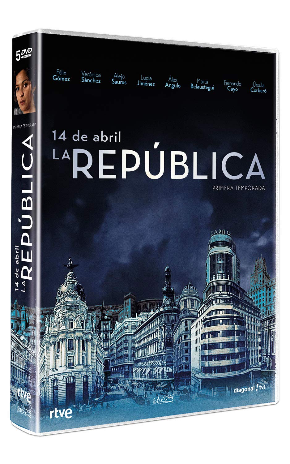 14 DE ABRIL LA REPUBLICA 1ª TEMPORADA 5 DVD dvd