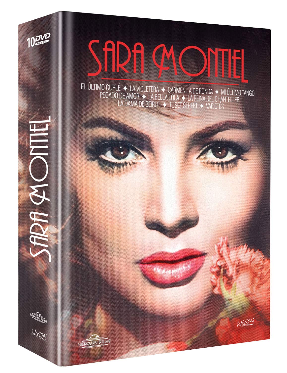 El Ultimo Cuple, La Violetera, Carmen de Ronda, Mi Tango, Pecado Amor, Bella Lola, Reina del Chantecler, Dama Beirut, Tuset Street Sara Montiel 10 Dvd Movies