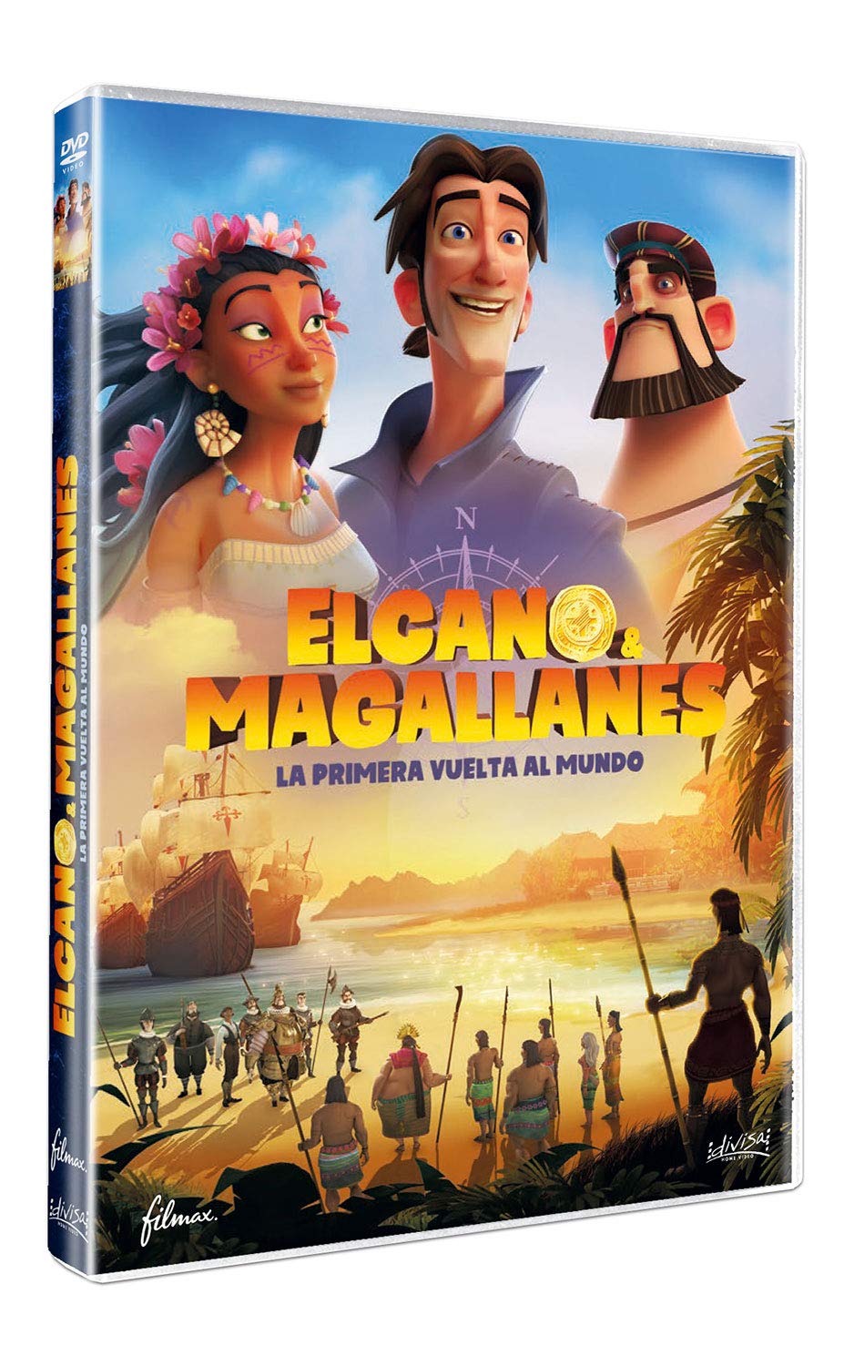 ELCANO Y MAGALLANES LA PRIMERA VUELTA AL MUNDO DVD dvd