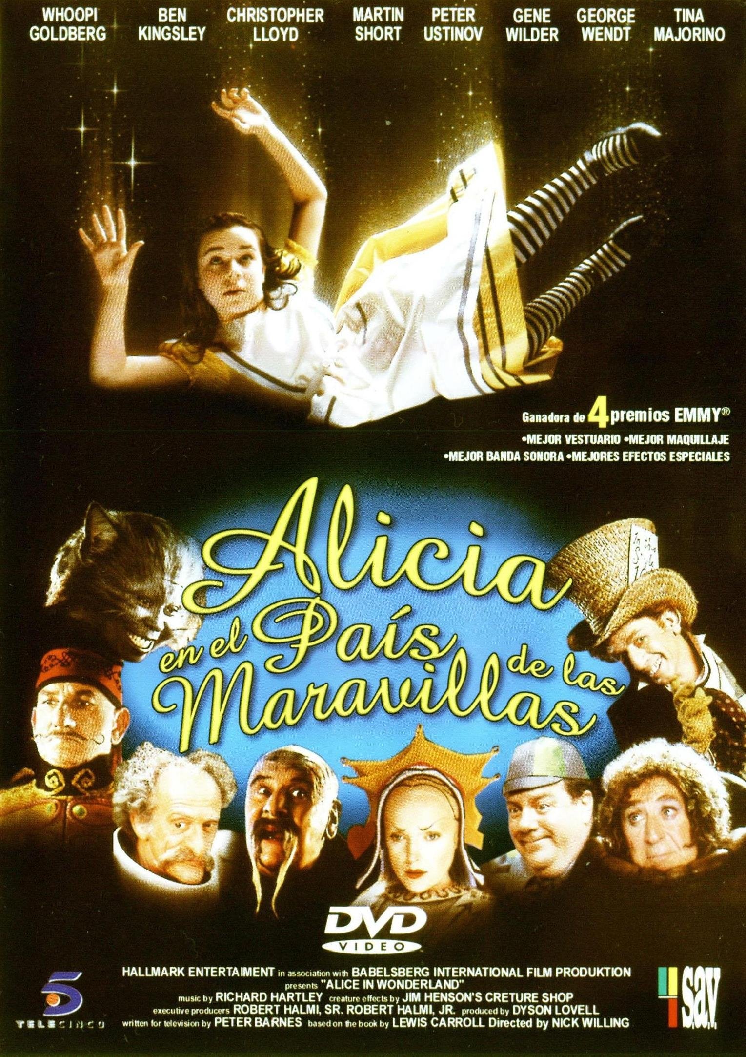 Alicia en el pais de las maravillas (DVD) dvd