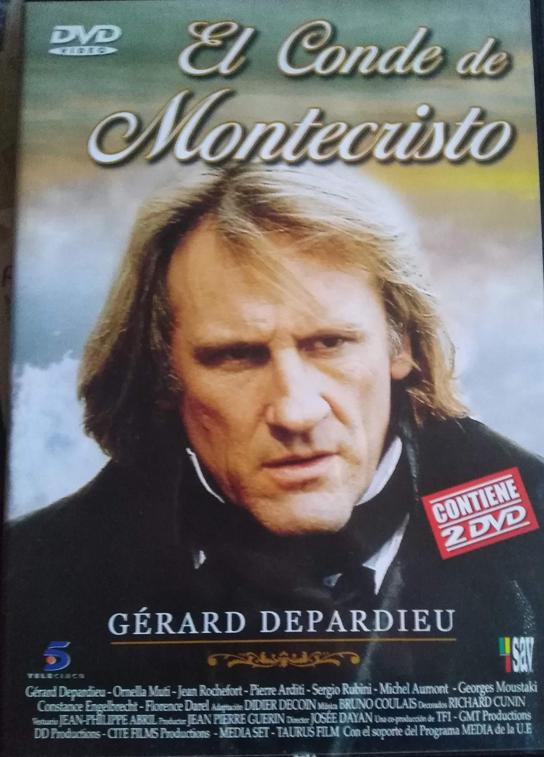 El Conde De Montecristo (G.Depardieu) (Import Dvd) (2009) Varios Films