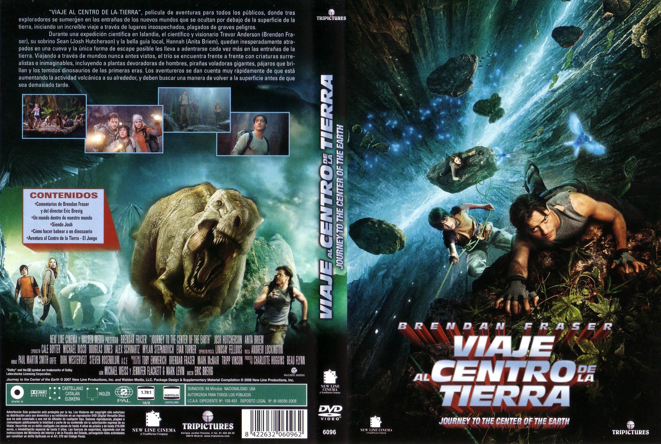 Reise zum Mittelpunkt der Erde (Journey To The Center Of The Earth, Spanien Import, siehe Details für Sprachen) Movies