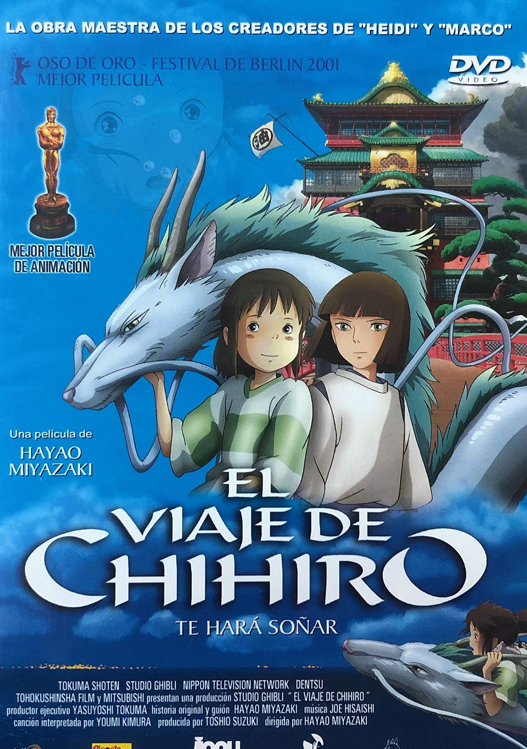 El viaje de chihiro (DVD) Films