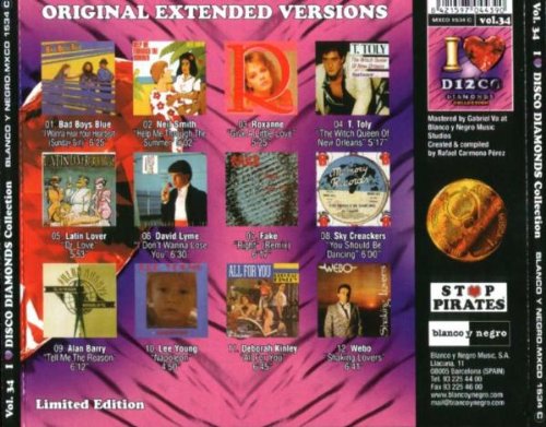 I Love Disco Diamonds Collection Vol. 34 Pop