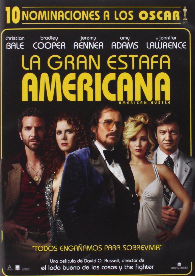 La Gran Estafa Americana (Import Dvd) Christian Bale; Amy Adams; Bradley Coope Films
