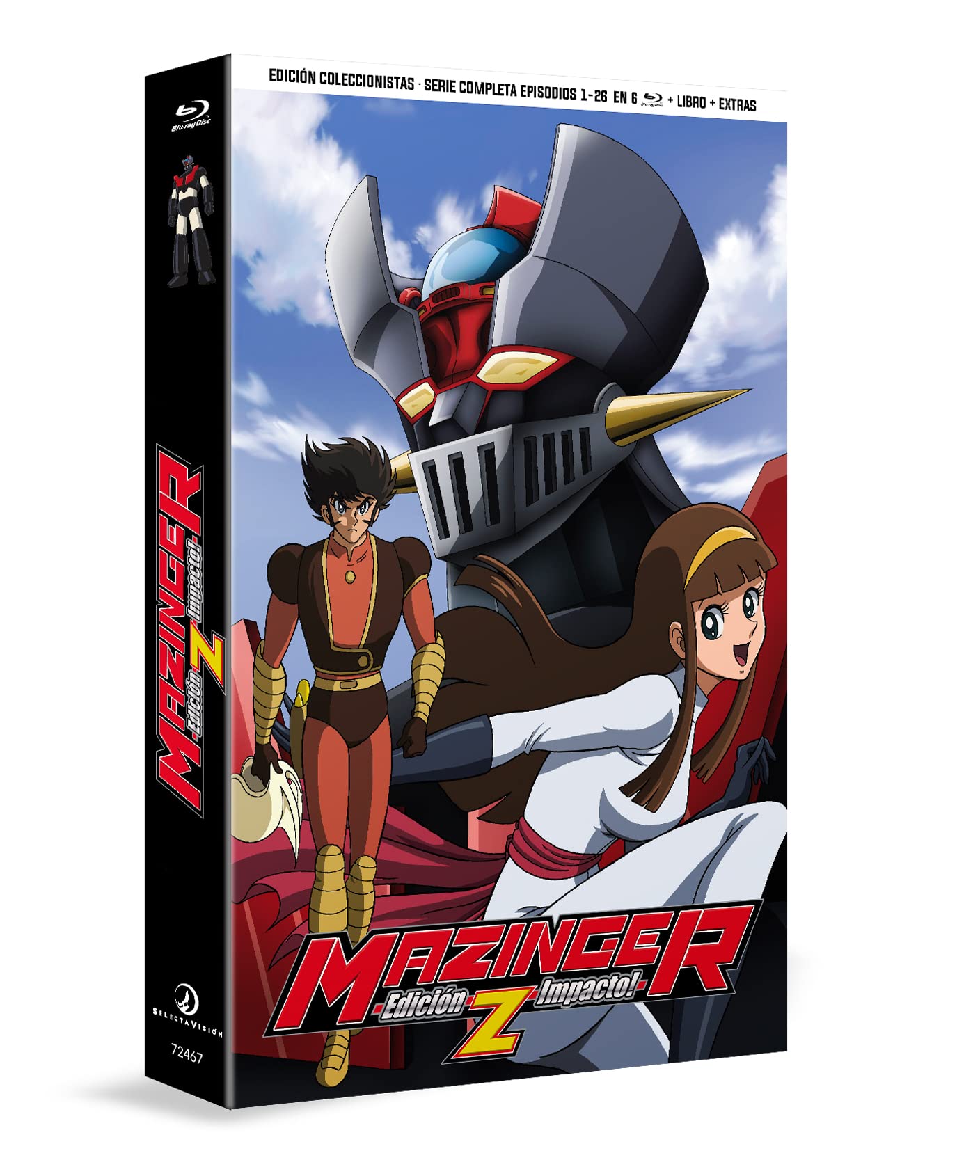 Mazinger Edicion Z Impacto Edicion Coleccionista BluRay (SP) Films