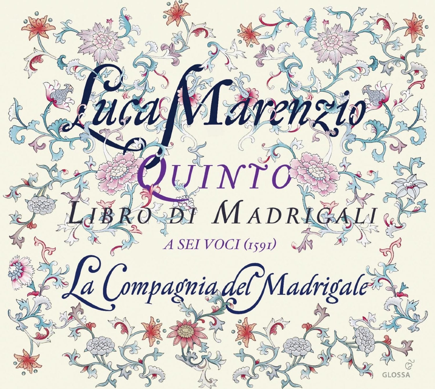 Marenzio: Quinto Libro di Madrigali Classical