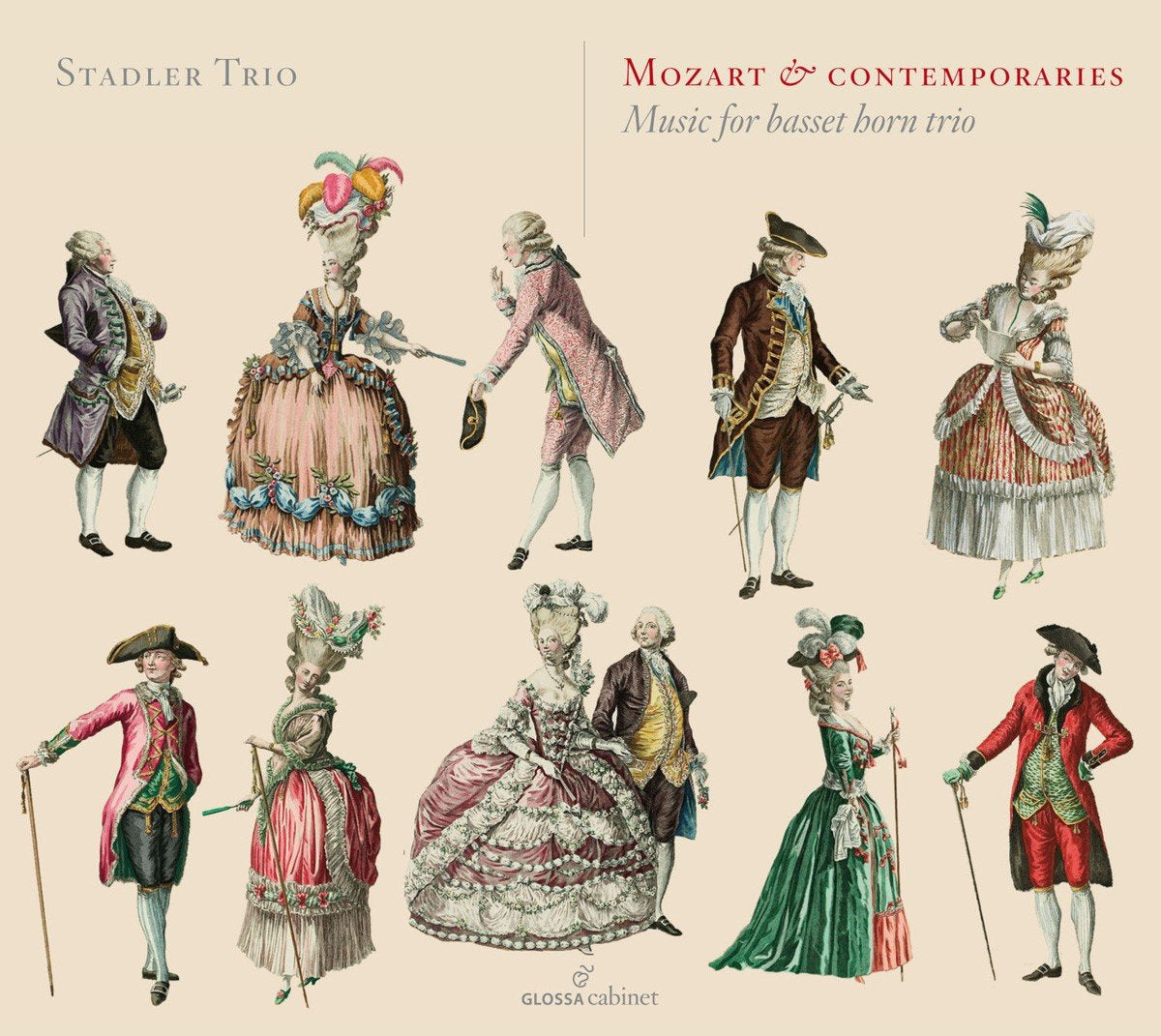 Trios für Bassetthorn von W. A. Mozart & seinen Zeitgenossen Classical