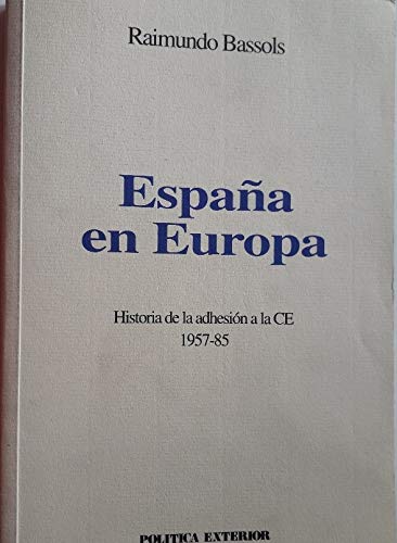 España en Europa book