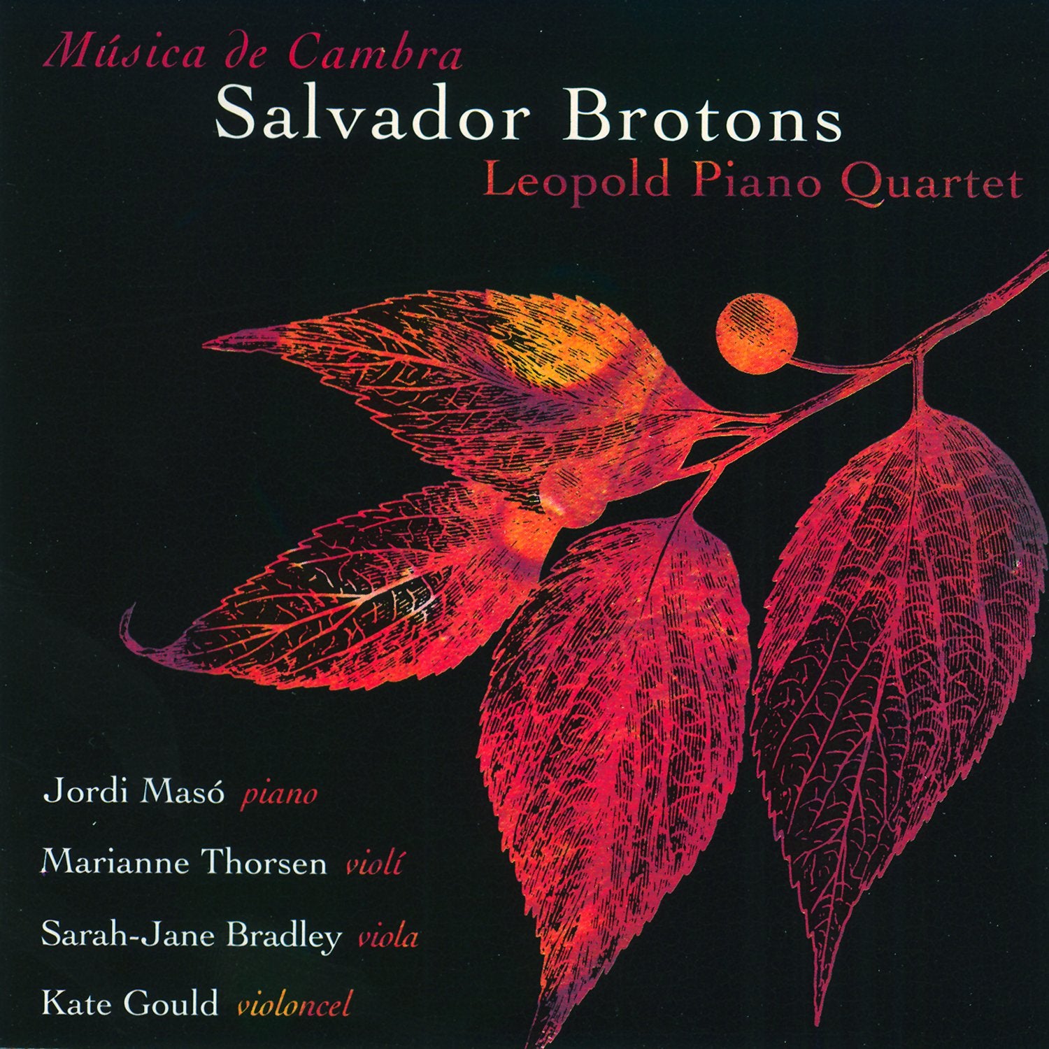 Musica de Cambra de Salvador Brotons Classical