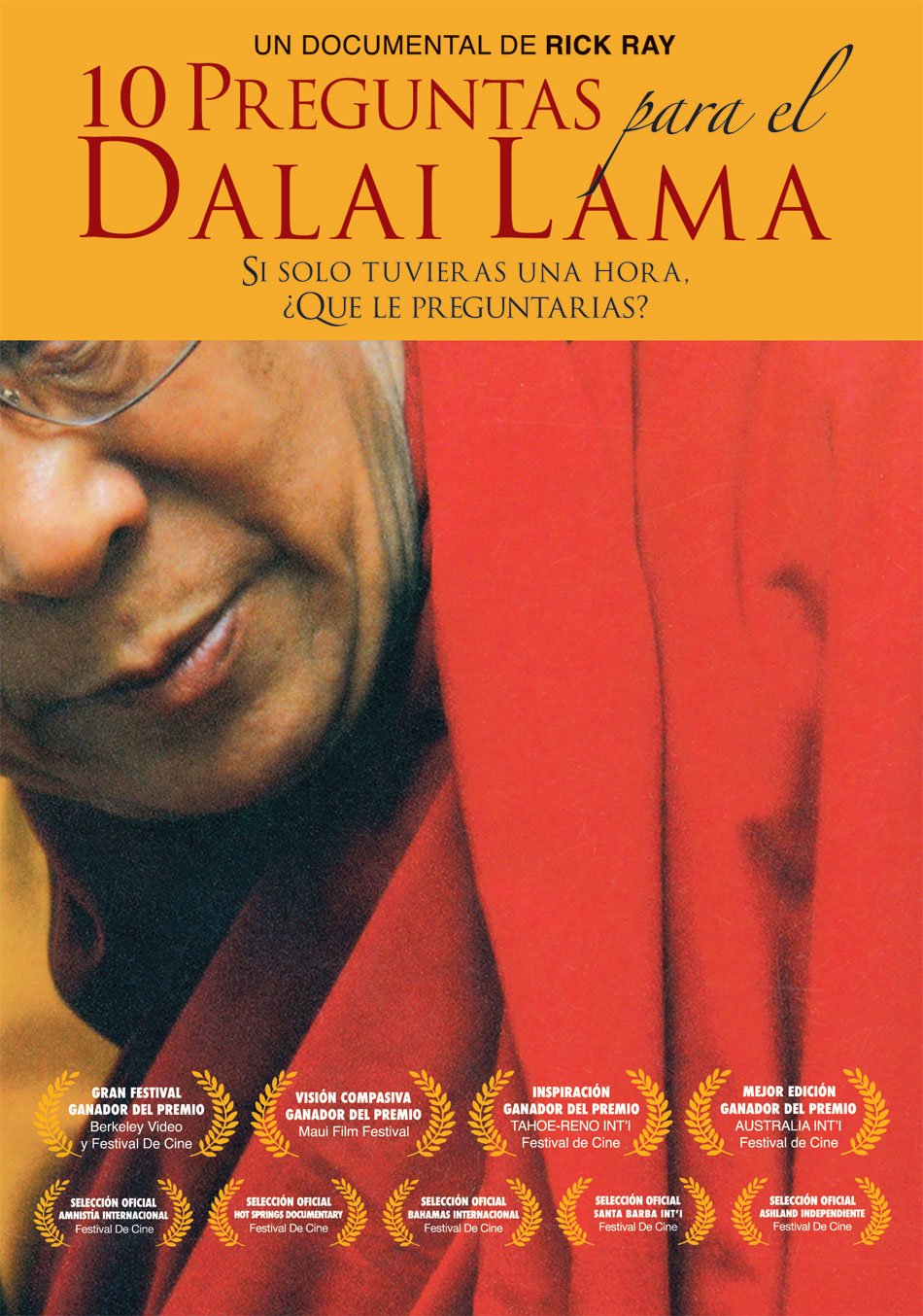 10 Preguntas Para El Dalai Lama Dvd (2010) Rick Ray; Dalai Lama Films