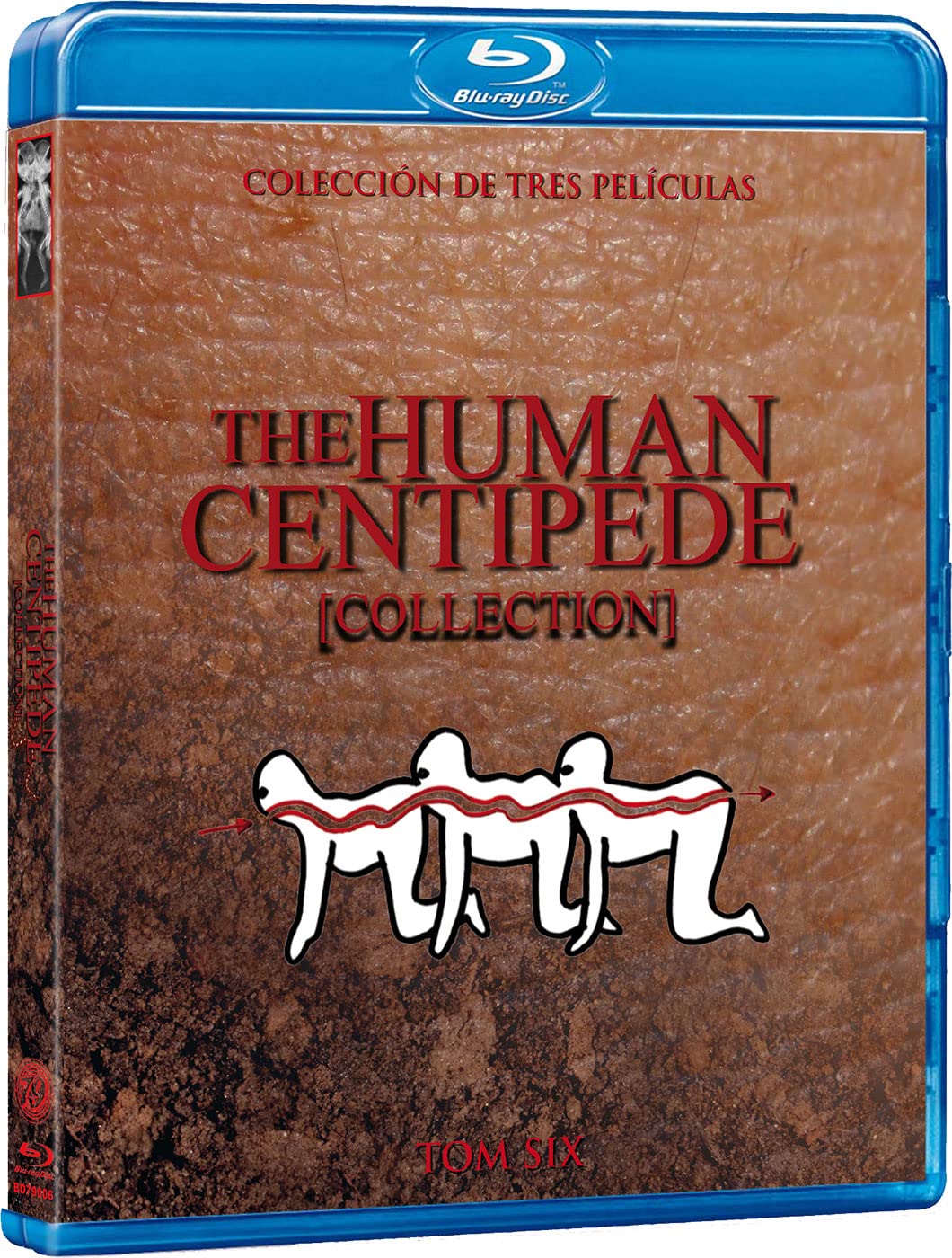 El Ciempies Humano Trilogia (3 BDs) The Human Centipede Trilogy dvd