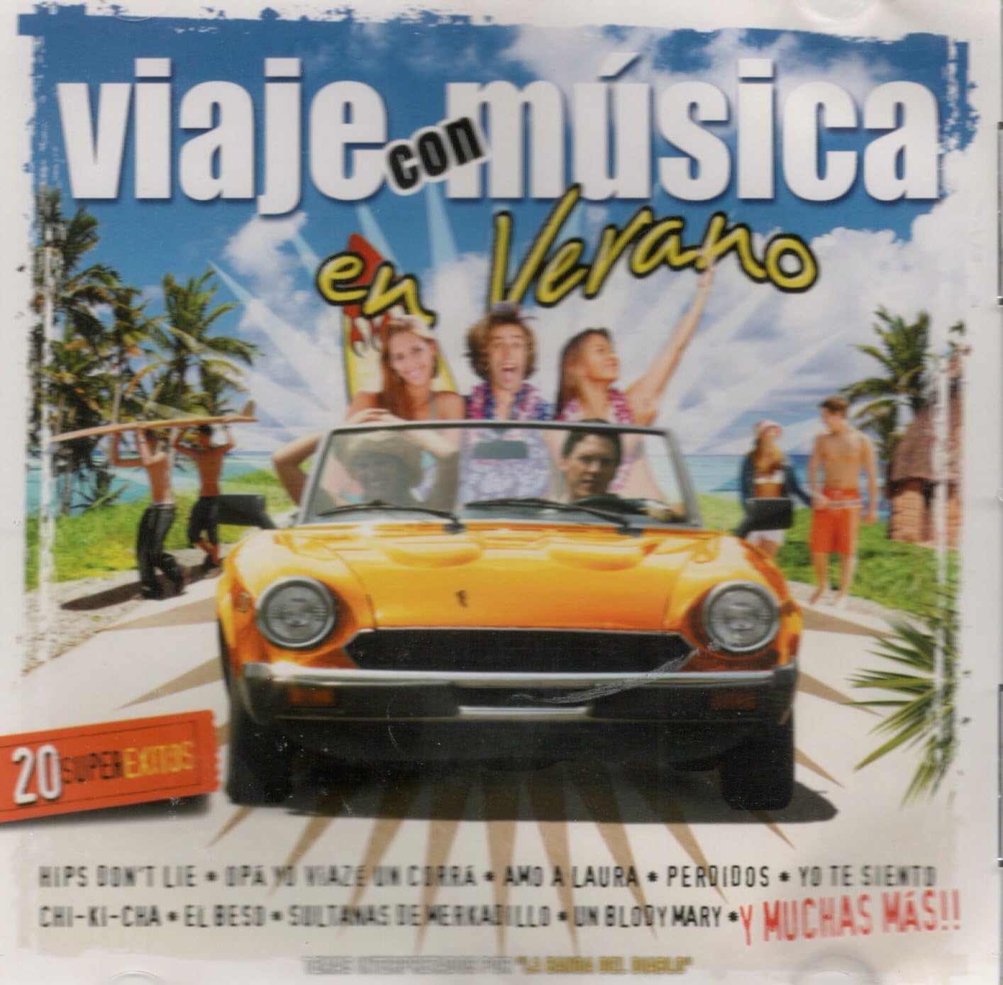 La Banda del Diablo - Viaje con Música en Verano, CD de 20 Canciones, Edición 2006 cd
