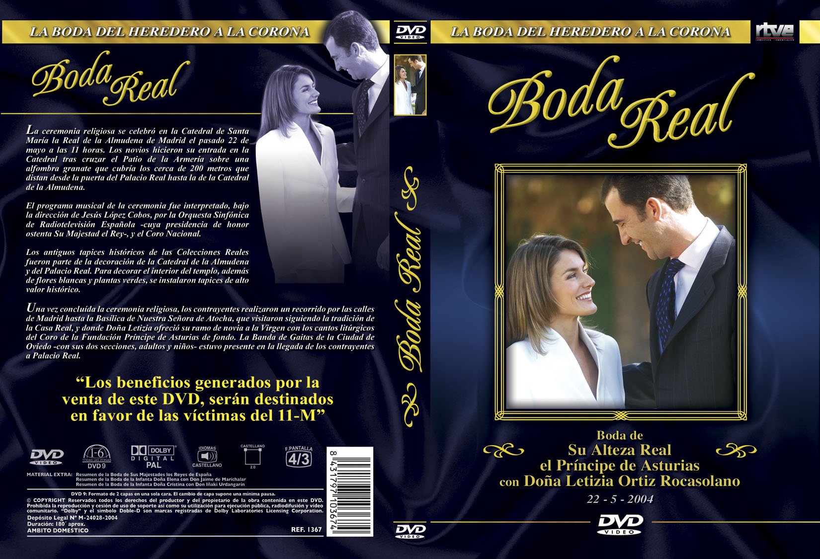 Boda Real 22-5-2004 (Royal Wedding of Prince Felip Films