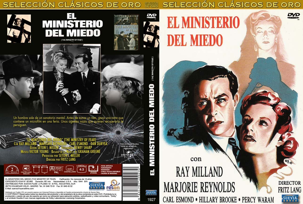 Ministerium der Angst (Ministry of Fear, Spanien Import, siehe Details für Sprachen) Movies