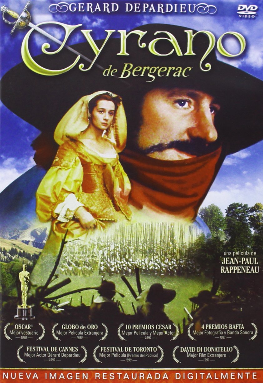 Cyrano De Bergerac DVD Remasterizado (2013) Gerard Depardieu, Vicent Pe dvd