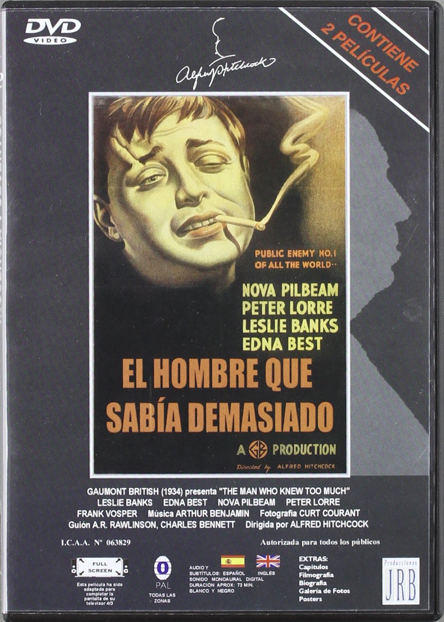 Pack El Hombre Sabia Demasiado + Inocencia Y Juventud Films