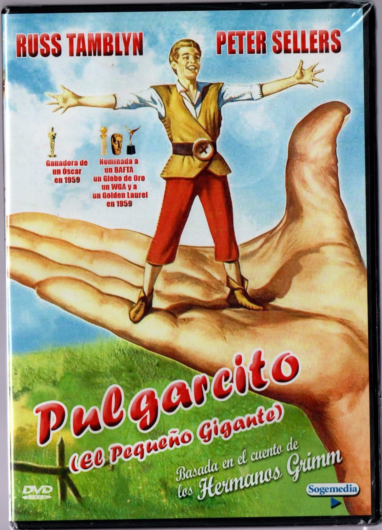 Tom Thumb 1958 Dvd Spanisch Import, Englisch Tonspur, kein Deutsche, George Pal, Russ Tamblyn, June Thorburn, Peter Sellers Films