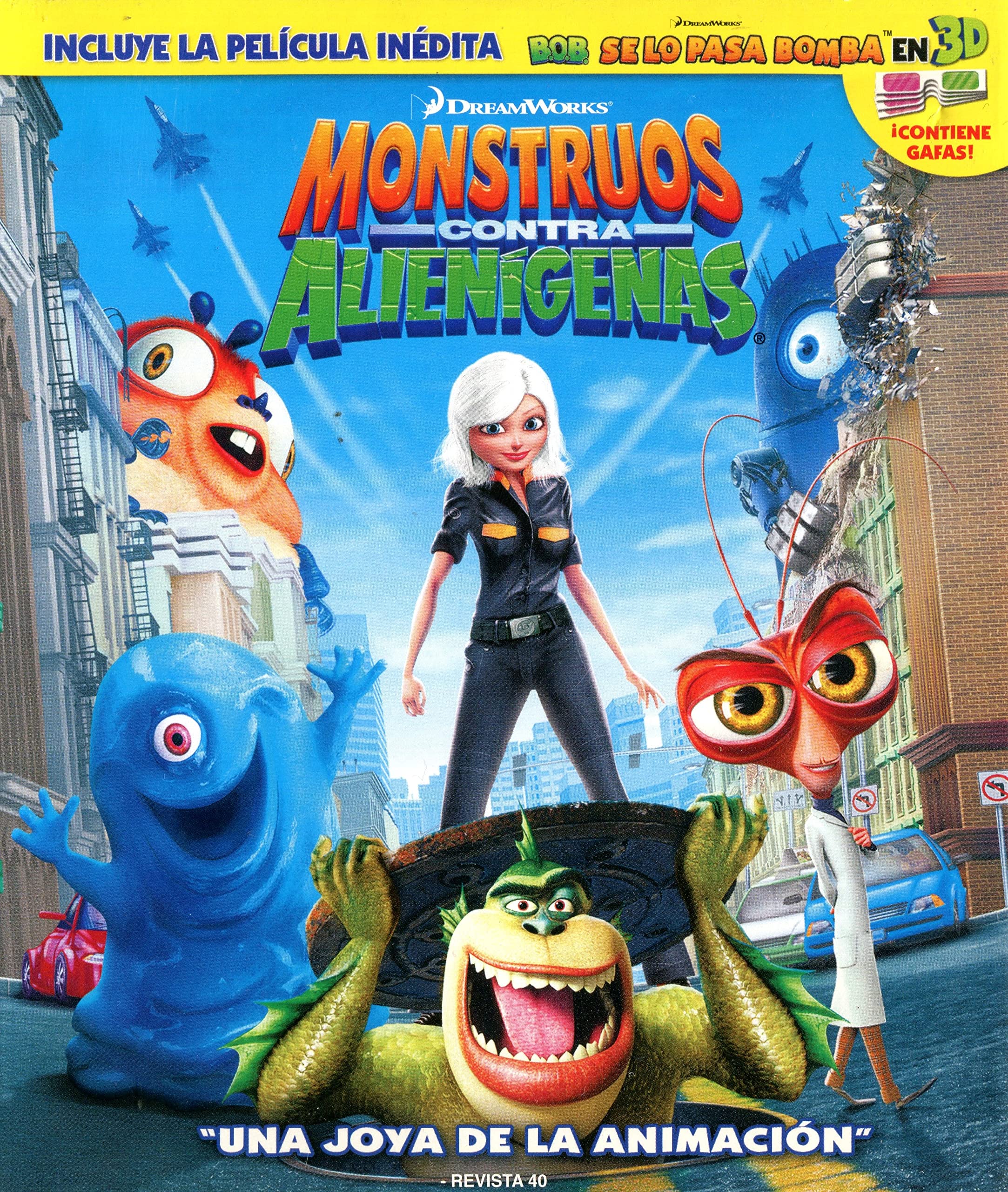 Monstruos Contra Alienígenas (Blu-Ray) (Import) (Keine Deutsche Sprache) (2009) Doblaje Original: Ree Films
