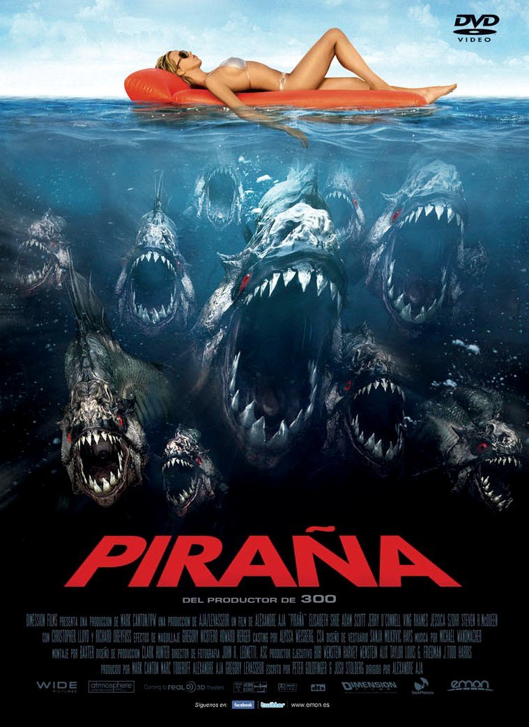 Piraña (Import Dvd) (2011) Elisabeth Shue; Adam Scott; Ving Rhames; Richard Dr Films