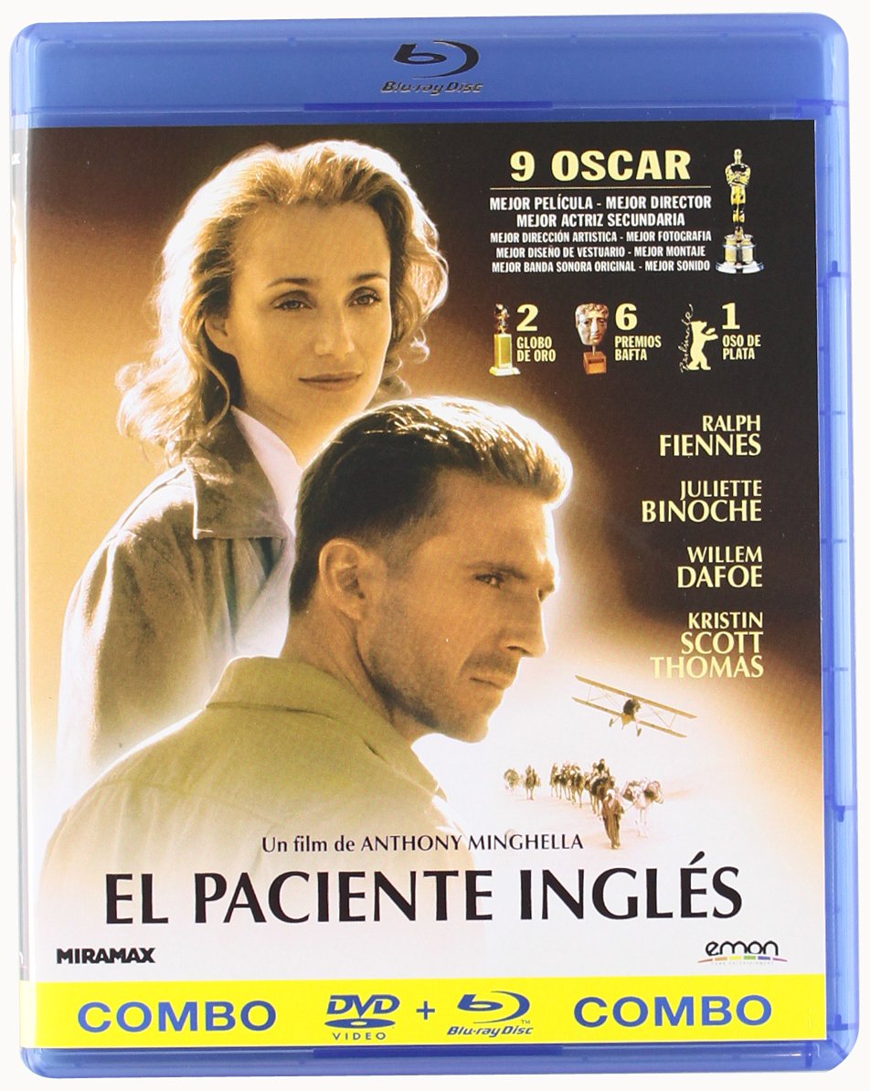 El Paciente Ingles (Combo) (Blu-Ray) (Import) (Keine Deutsche Sprache) (2012) Ralph Fiennes; Juliette Films